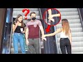 Touching Hands On Escalator Prank 2021 Prank In Georgia Best Of Just For Laughs