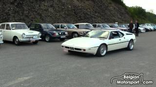 preview picture of video 'BMW E26 M1 roadcar at Spa Classic 2013'