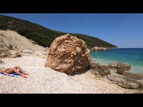 Vouti beach Kefalonia | One of the best out of 450 beaches in the Ioanian Islands region