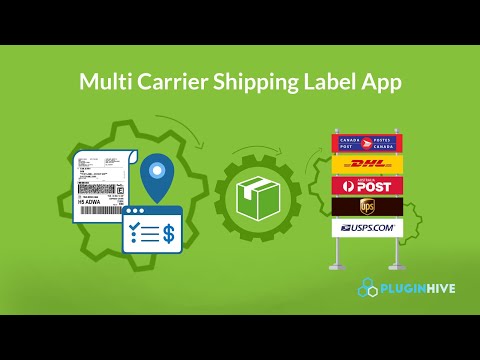 Shopify Multi Carrier Shipping Label App - Live Rates, Bulk Label Printing & Order Tracking