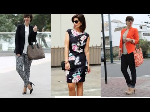 COMBINACIONES DE ROPA PARA MUJERES DE 50 Y 60 AÑOS / Fashion Love