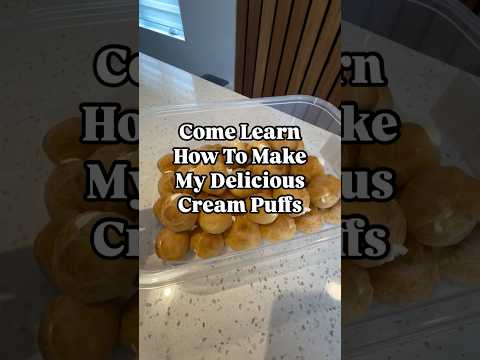 How to make my delicious cream puffs. These are dreamy.     #recipe