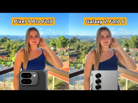 Google Pixel 9 Pro Fold VS Samsung Galaxy Z Fold 6 Camera Test