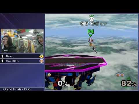 GSS 107 SSBM - Rasen (Sheik) vs. Ok [L] (Ice Climbers) - Melee GF