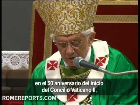 Benedicto XVI anuncia que el 2012 será el Año de la Fe