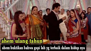Download lagu Gopi ANTV Eps spesial ulang tahun ahem.gopi bahagia ahem buktikan cinta tulus nya pada gopi mp3