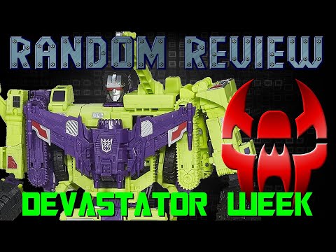 Combiner Wars Devastator (Random Review) Devastator Week Finale