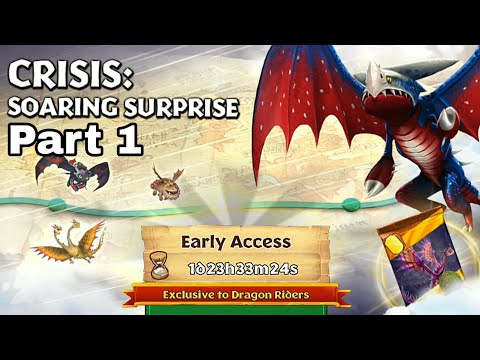 CRISIS:SOARING SURPRISE Part 1 - New Gauntlet Event - Dragons:Rise of Berk