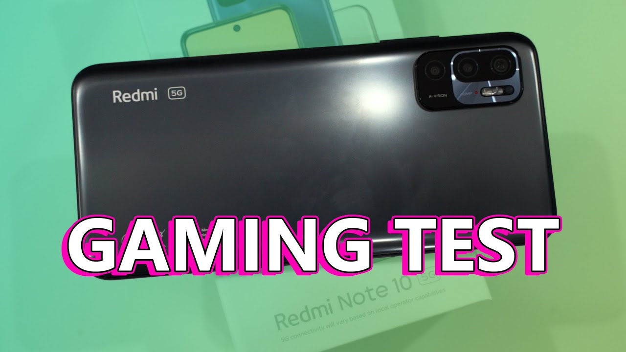 Gaming Test - Redmi Note 10 5G with Dimensity 700!