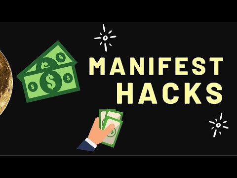 MANFIESTATION HACKS 🍀🍀