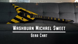 Video thumbnail for Yellow, Black and Sweet. Washburn Michael Sweet V260FR Signature guitar Gear Chat by Guitar Gear Guy