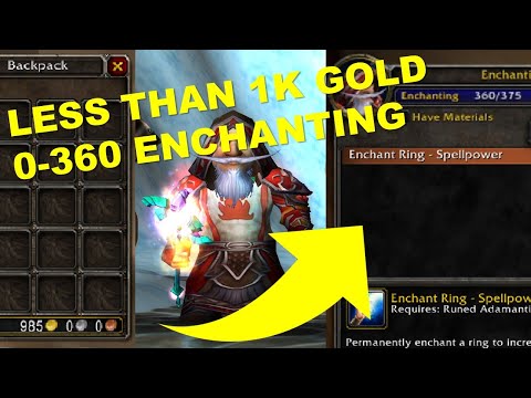 CHEAPEST WAY to reach ring enchants in TBC.