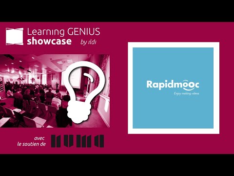 Learning GENIUS Showcase décembre 2019 — RapidMooc