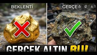 Gerçek Altın Doğada Nasıl Görünür? Altın Cevheri Tanıma Rehberi