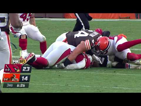 Baker Mayfield Full Injury Sequence vs. Cardinals