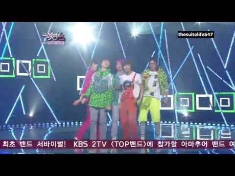 B1A4 - OK [Music Bank] (11.05.13) {Hangul, Romanization, Eng Sub}