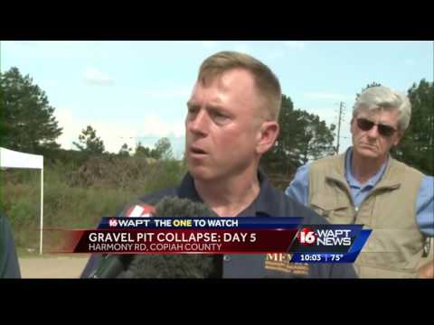 Search continues in Crystal Springs gravel pit