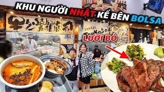 Khu Ăn Uống Nhộn Nhịp Tấp Nập của Người Nhật gần Phố Bolsa Nam Cali | Cuộc Sống Mỹ | KT Food