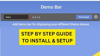 Demo Bar- Best Tool To Showcase Website Demos and Product Features With Styles