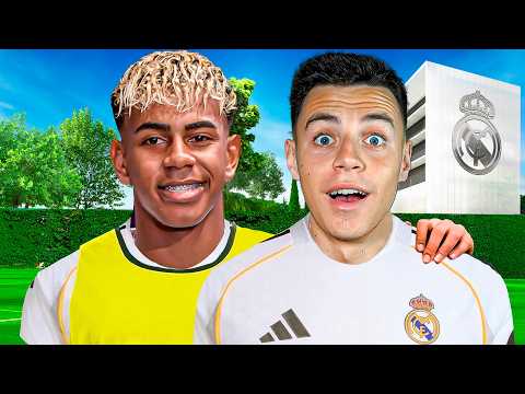 Hice a Lamine Yamal Canterano del Madrid