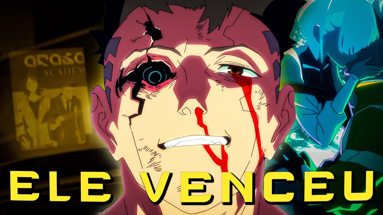 Não foi TRISTE: A VITÓRIA Final de David Martinez | Cyberpunk Edgerunners Análise COMPLETA