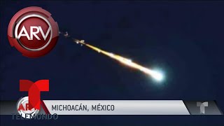 Pánico en Michoacán por supuesto METEORO | Al Rojo Vivo