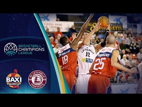 BAXI Manresa vs. Lietkabelis - Highlights - Basketball Champions League 2019-20