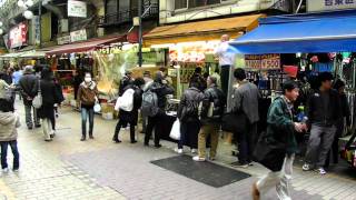 preview picture of video 'Tokyo - Ueno Station, Ameyokocho, Ueno Park - Kodak Z981'