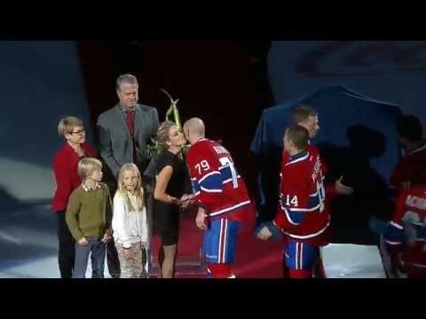 Saku Koivu Ceremony 12/18/14