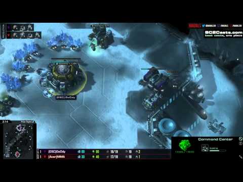 Starcraft 2 MMA v GoOdy TvT Game 3  Go4SC2 Cup Semi Finals Starcraft 2 Heart of The Swarm