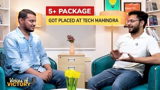 MD Usama Shaikh placement story — Tech Mahindra