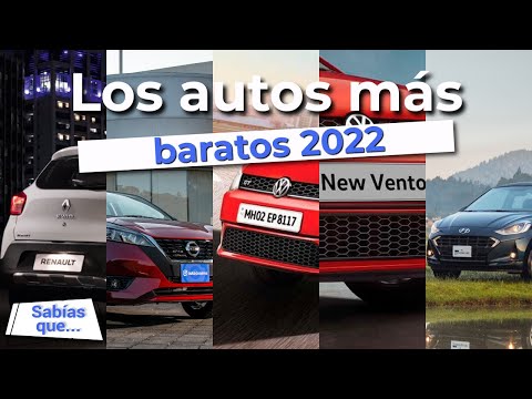 Los 10 autos más baratos en México para 2022