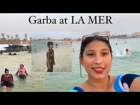 Garba night at LA MER BEACH, DUBAI