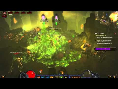 Diablo 3 Plague Swarm Witch Doctor build  2.3.0 level 30 Grift farming HARDCORE