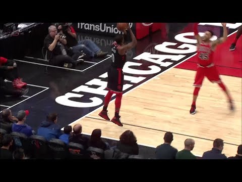 Raptors Highlights: Miles 4-Point Play - February 14, 2018