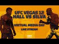 UFC Vegas 12: Uriah Hall vs. Anderson SIlva Virtual Media Day Live Stream - MMA Fighting
