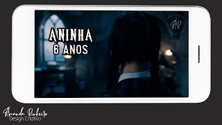 Vídeo de Convite Animado Wandinha
