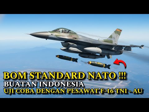 Using F-16s!! The Indonesian Air Force Tests NATO-Standard BNT-250 Bombs