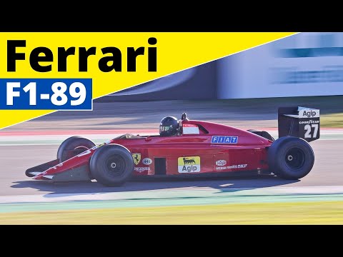 Ferrari 639 F1 (F1-89) s/n 106 ex Nigel Mansell, 3.5-Litre V12 N/A Engine, Warm-Up & Sound,  Mugello