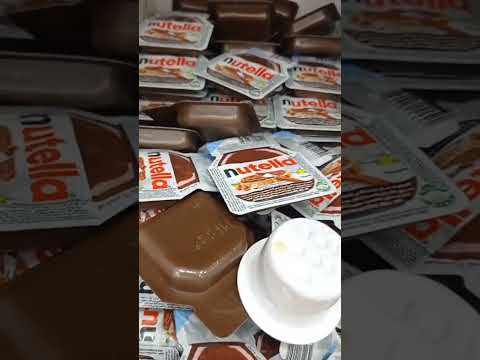Mini Nutella Chocolate ##viral #nutella #chocolate #sweet