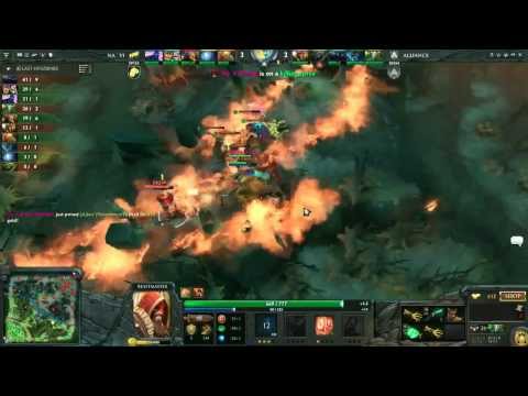 Dota 2 The International 3 - Day 5 - Grand Final Na'Vi vs Alliance - Game 2 HD
