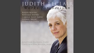 Andante and Rondo for Bassoon and Piano, Op. 25: I. Andante