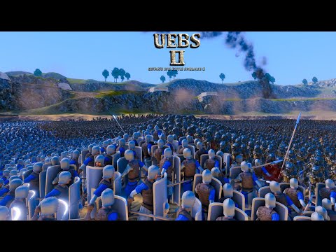 15000 Predators VS 18000 SPEARMANS  Ultimate Epic Battle Simulator 2  UEBS