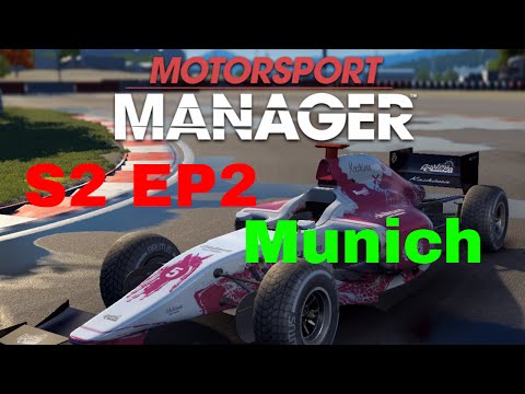 Let´s Play Motorsport Manager Underdog Challenge Predator Racing S2 EP 2 Munich