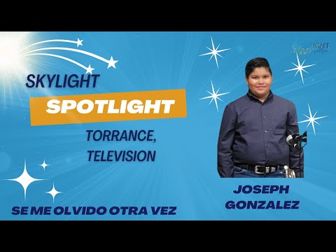 Joseph Gonzalez- Sings at Torrance Television!