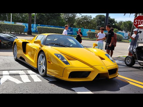 Bugatti DIVO, Ferrari ENZO, Ferrari F50, Lamborghini Aventador SVJ, Diablo, McLaren SENNA - Drive by