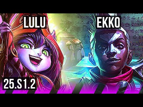 LULU & Jinx vs EKKO & Miss Fortune (SUP) | KR Master | 25.S1.2