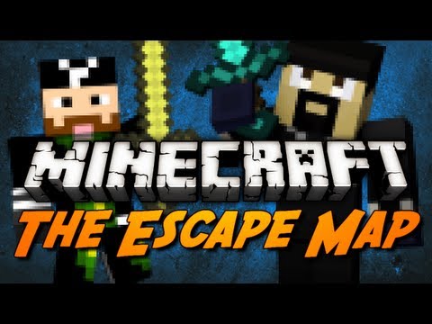 Minecraft Maps - The Escape w/ CavemanFilms! (Adventure Map)