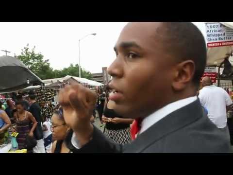 AKBAR WALKS-AWF32-African World Festival 2014 Performs with One Look