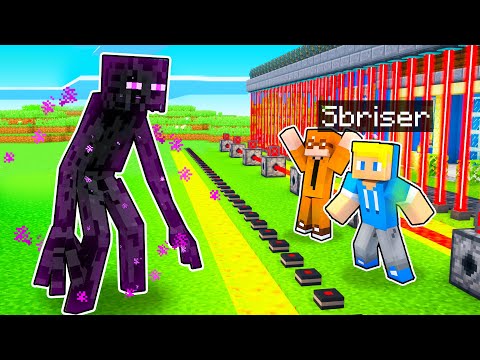 ENDERMAN MUTANTE vs BASE PIÙ SICURA Su Minecraft!